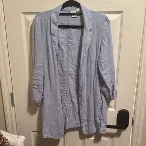 Halston Heritage Soft Blue Blazer